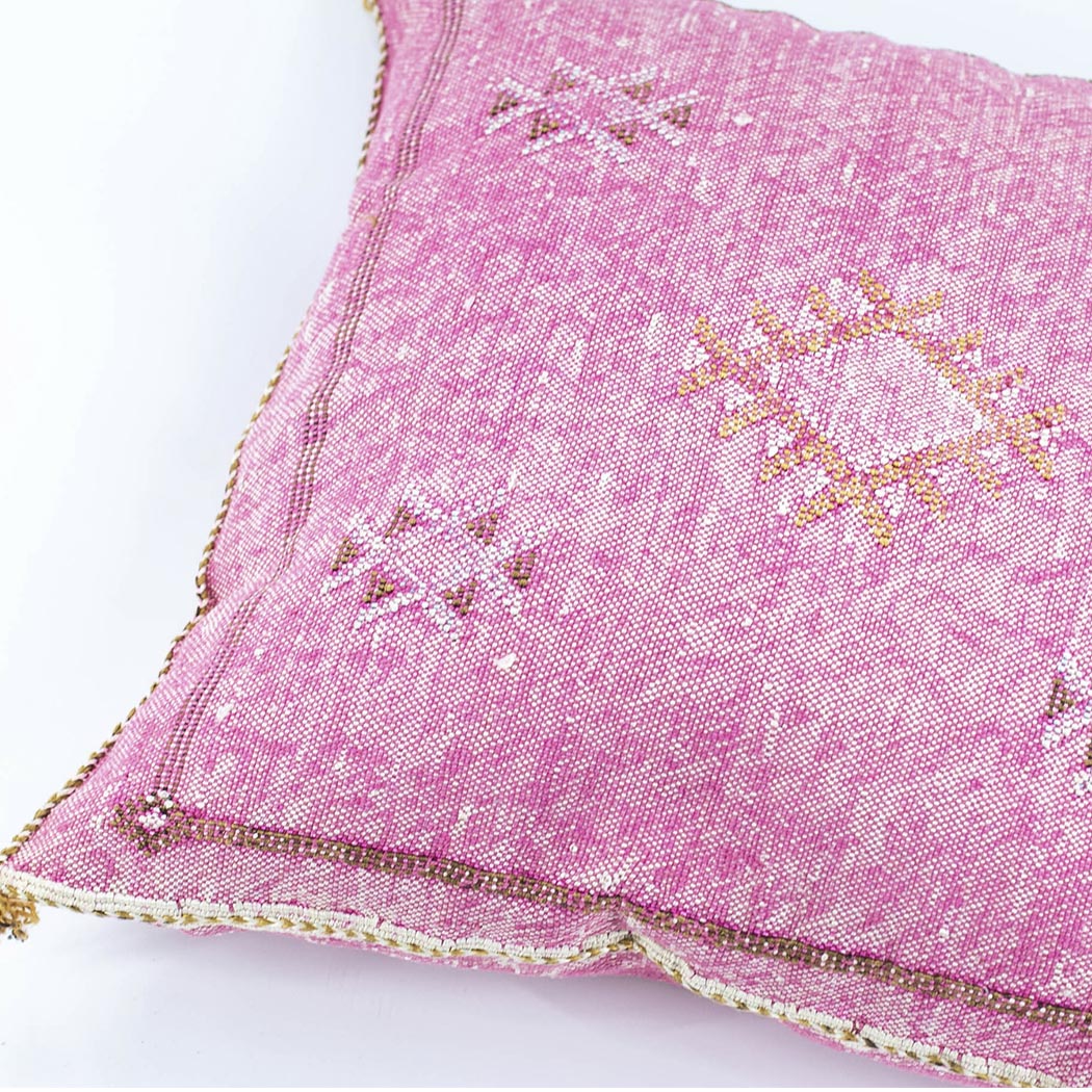 Sabra kussen - Pink Kussens bohosaninterior 