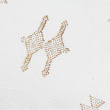 Sabra kussen - White + Brown Embroidery Kussens bohosaninterior 