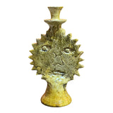 Tamegroute Candleholder Sun - L - Mosterd bohosaninterior 