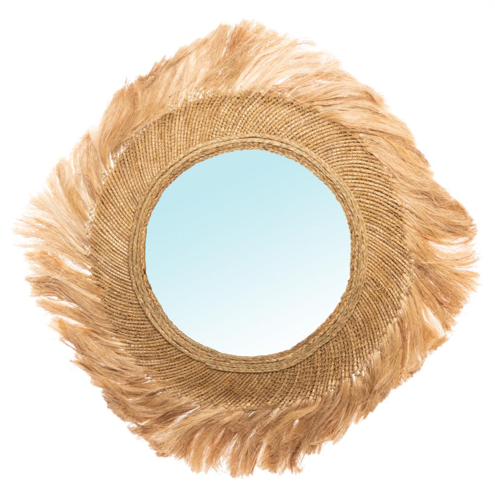 The Capri Mirror - Naturel - L Spiegels bohosaninterior 